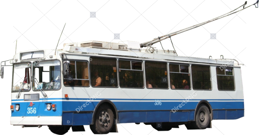 Trolleybus png image download