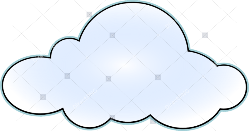 Cloud Computing Clip Art   Puffy Cloud Clouds Clipart, HD Png Download