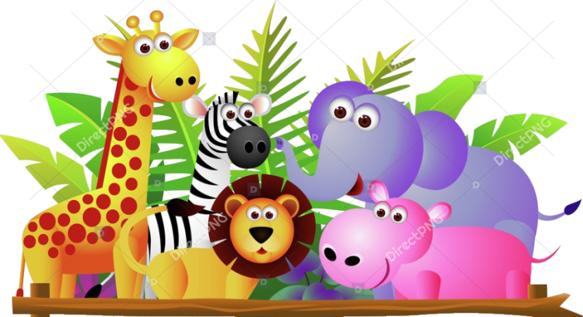 Group Clipart Wild Animal   Transparent Background Animals Clipart