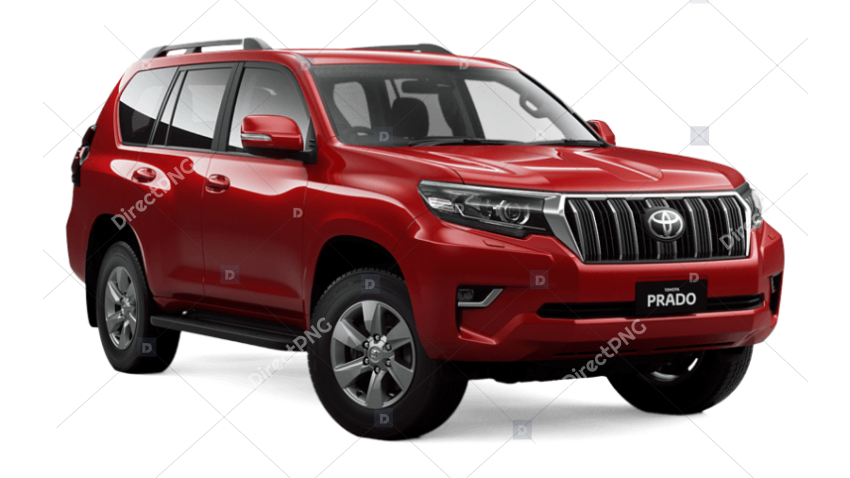 Red Jeep SUV   Off Road Ready png image