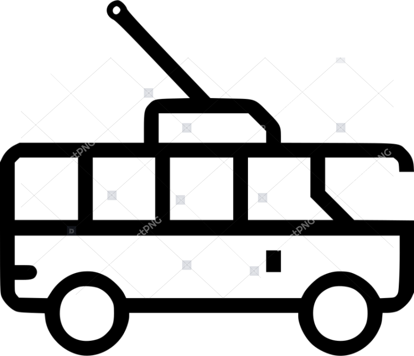 Trolleybus trolleybus icon