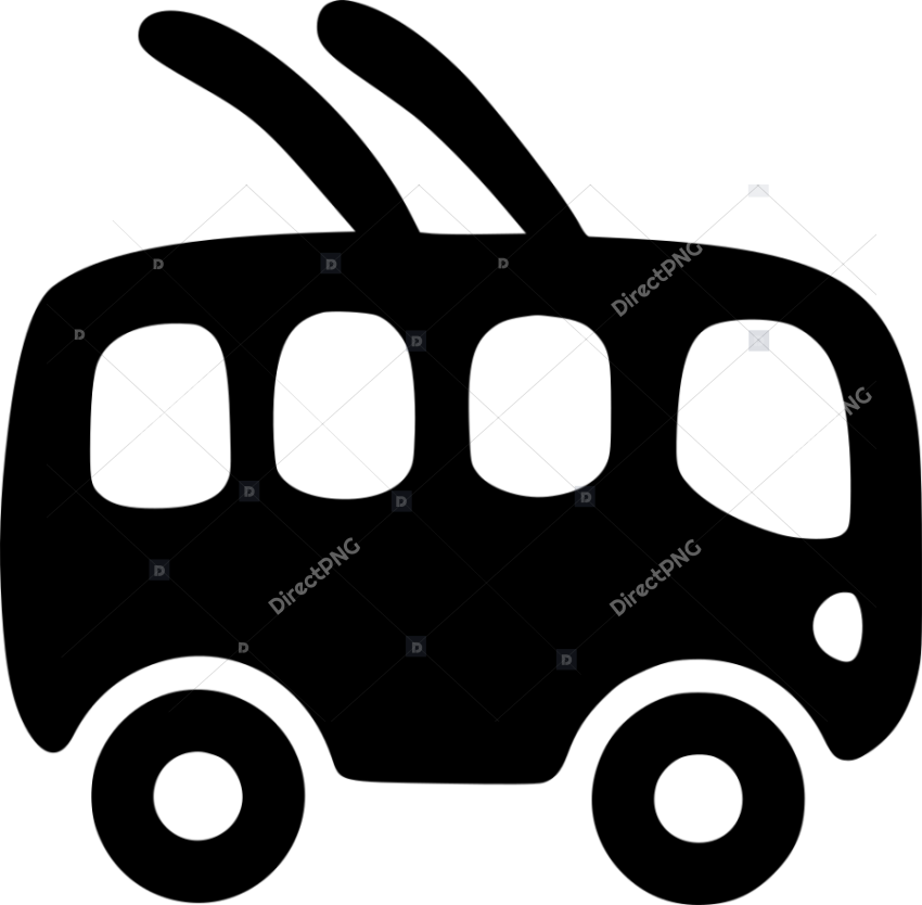 Trolleybus icon png2