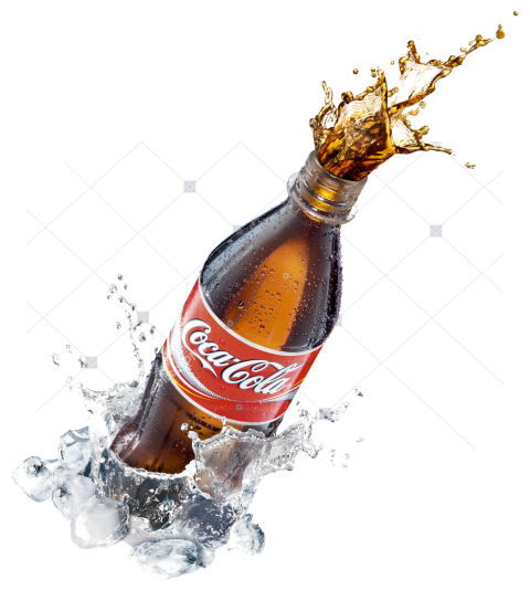 Cola Can with Ice