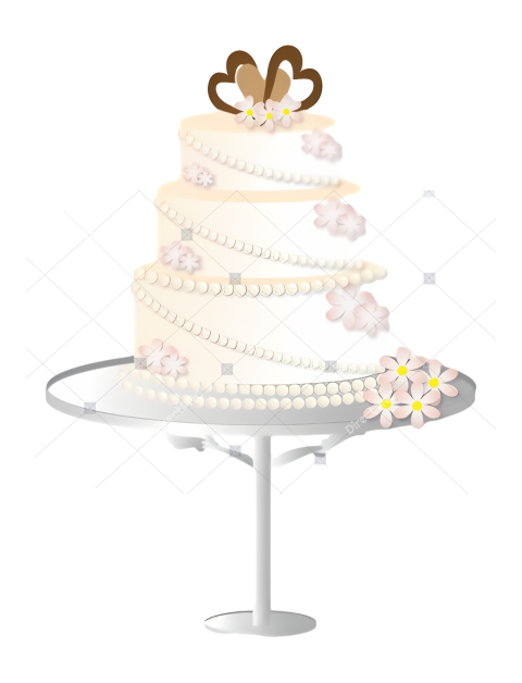 Transparent wedding cake extravagant wedding cake with pearl and diamond de658c