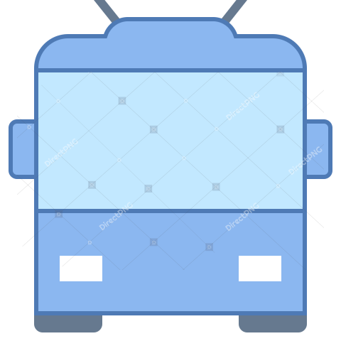 Trolleybus icon png