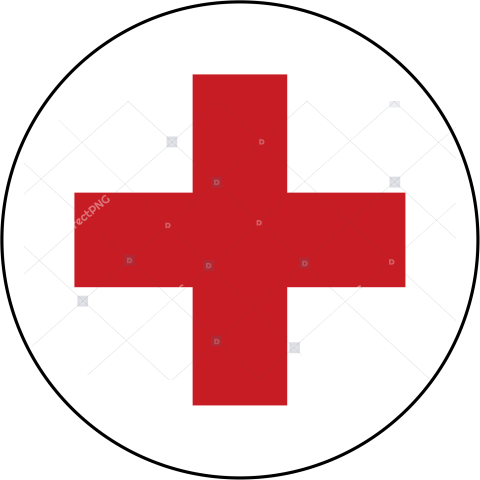 Roundel Of The Red Cross   Red Cross Svg With Circle