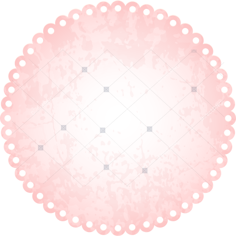 Pink lace circle, pink, lace, circle png