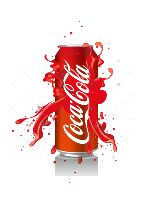 Splash of Coca Cola Art